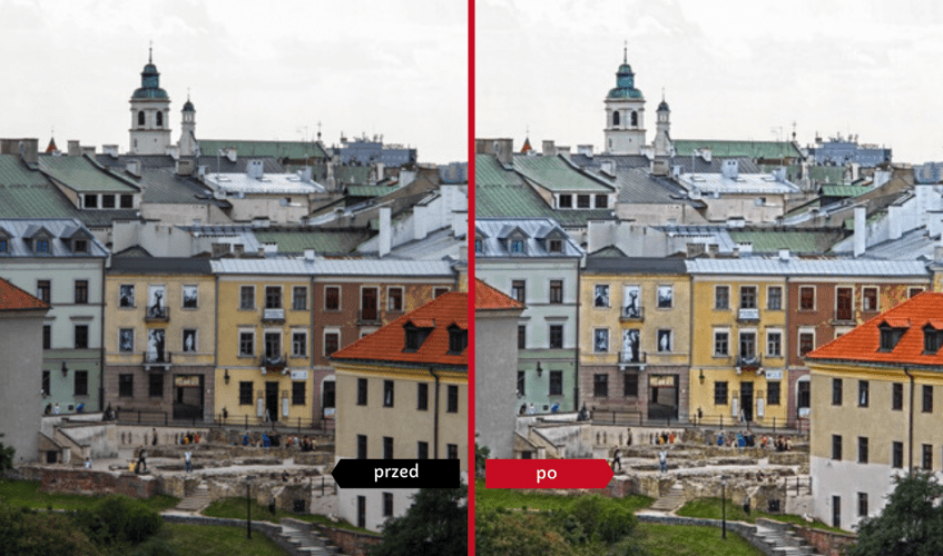 lublin image enhancement before after image